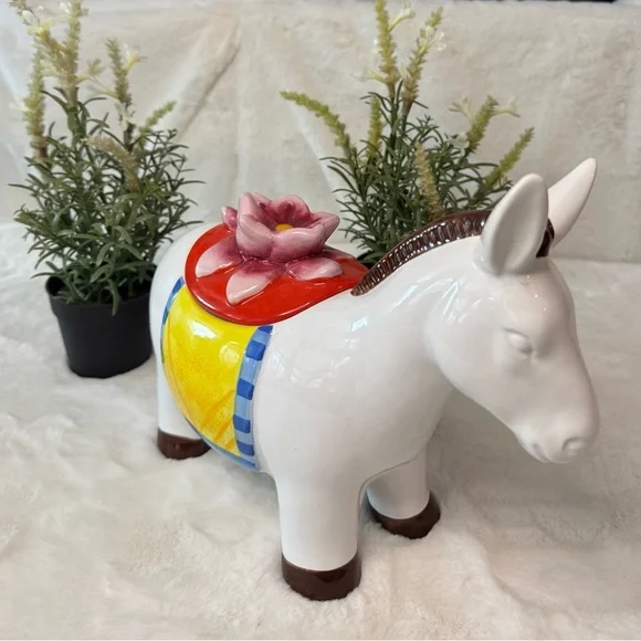 Opalhouse for Target 2018 Burro Cookie Jar, Stoneware- 12”x10” - Picture 2 of 13